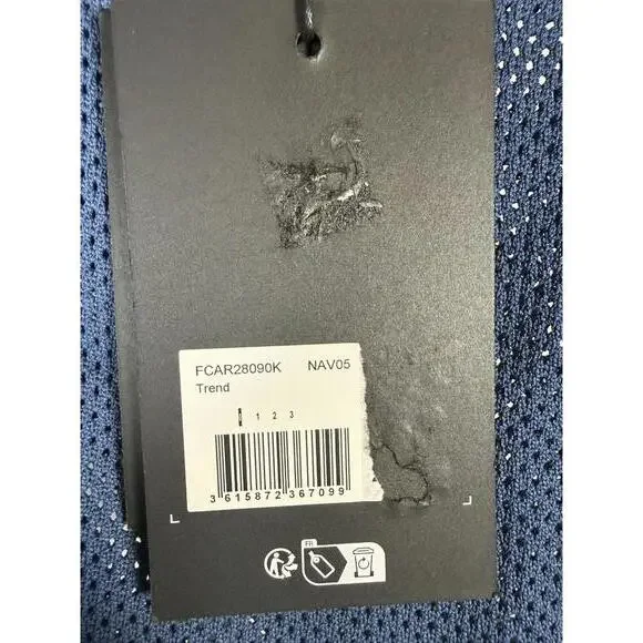 NWT The Kooples NWT Blue Knit Cropped Cardigan Mesh Button Front Size XS